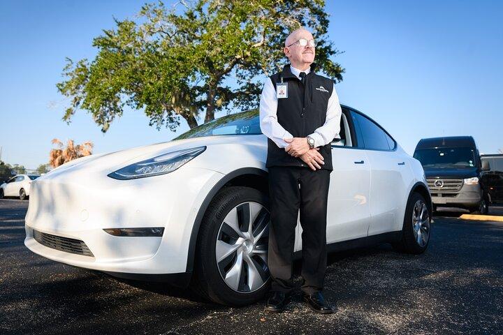 Orlando Lufthavn MCO til Port Canaveral Luxury Sedan