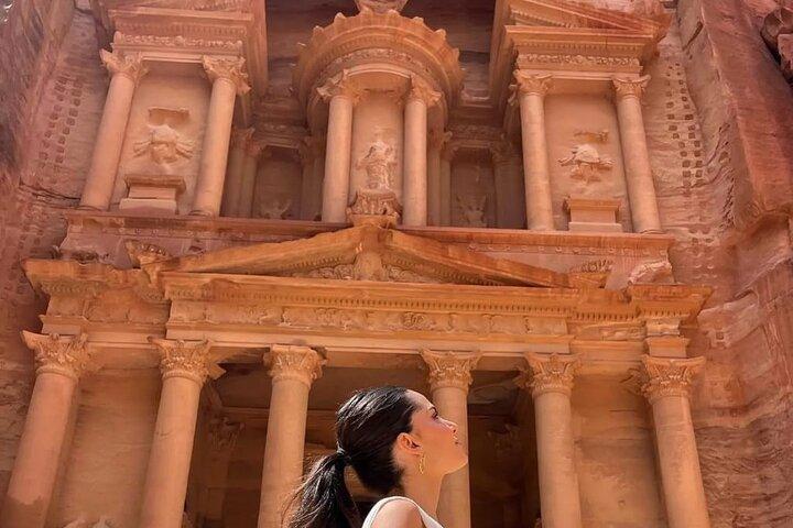 Excursão guiada privada de 3 dias Petra Wadi Rum e Aqaba