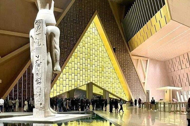 Halvdagstur till Grand Egyptian Museum i Giza
