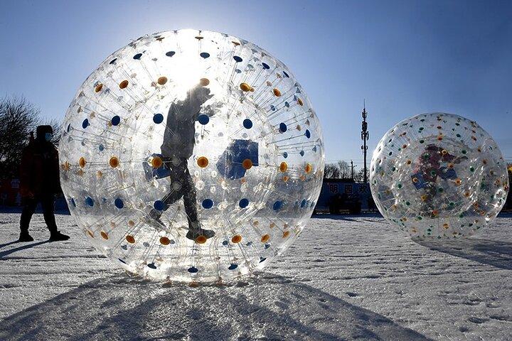 Excursion privée d'une journée au parc d'attractions Harbin Ice and Snow Carnival