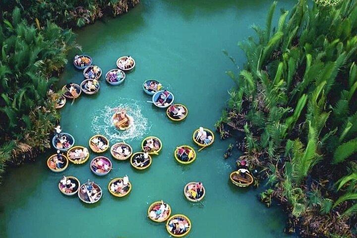 Hoi An An Ancient Town Tour com passeio de barco de coco, Lantern Release