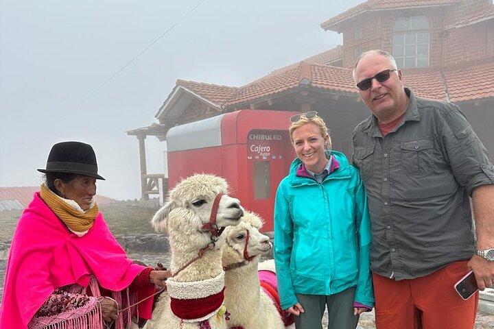 Vandring i Quilotoa-slingan i Ecuador