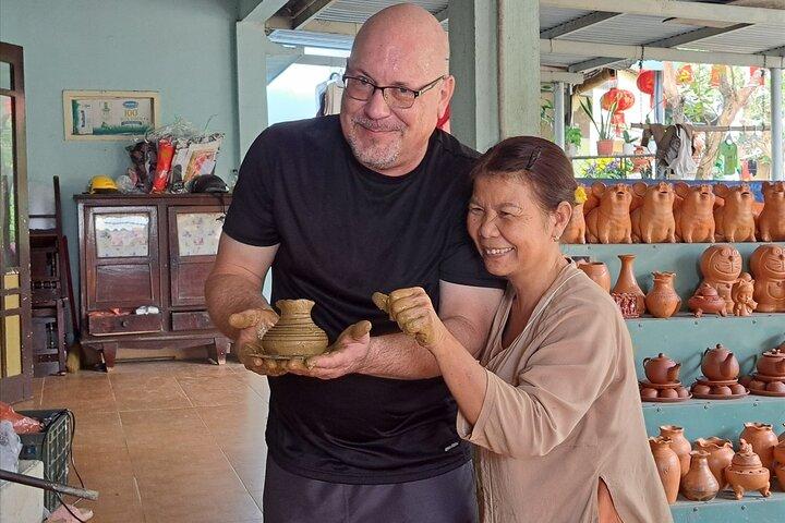 Hoi An Eco Tour en pueblos artesanales y vegetales de cerámica