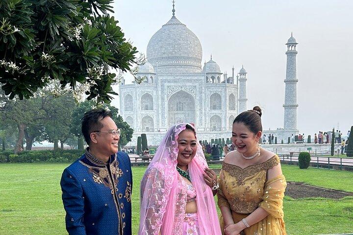 Private Same Day Taj Mahal Tour von Jaipur – All Inclusive