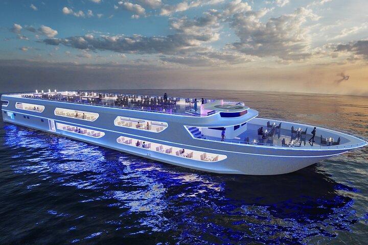 Luxury White Cruise – Buffet middag, musik og underholdning