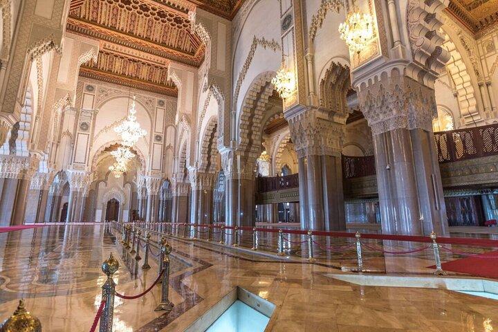 Visite guidée de la mosquée Hassan II et du musée juif