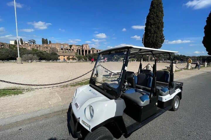 Rome Golf Cart Small Group Tour: Landmarks, Views and Fountains
