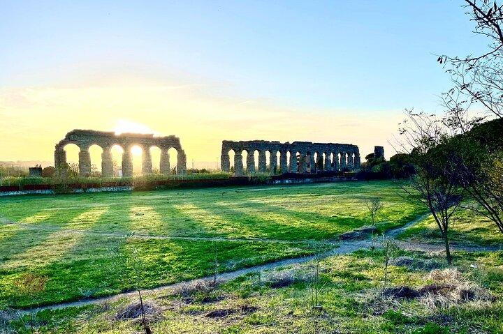 Privé E-bike tour van Appian way & aquaduct (Catacomben, voedsel optie)
