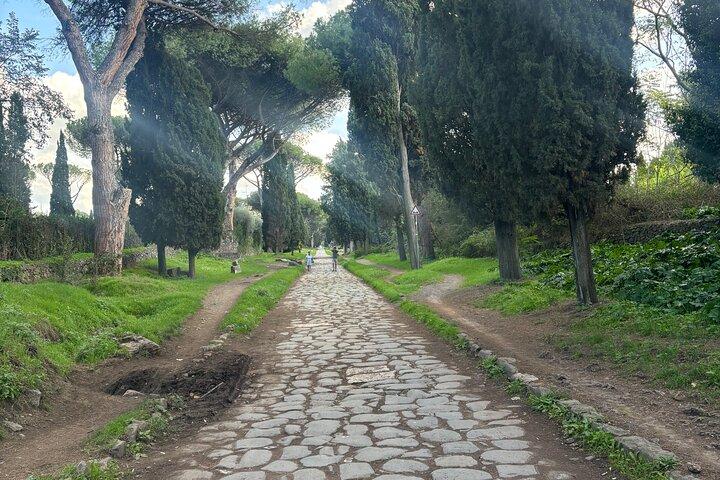 Privé E-bike tour van Appian way & aquaduct (Catacomben, voedsel optie)