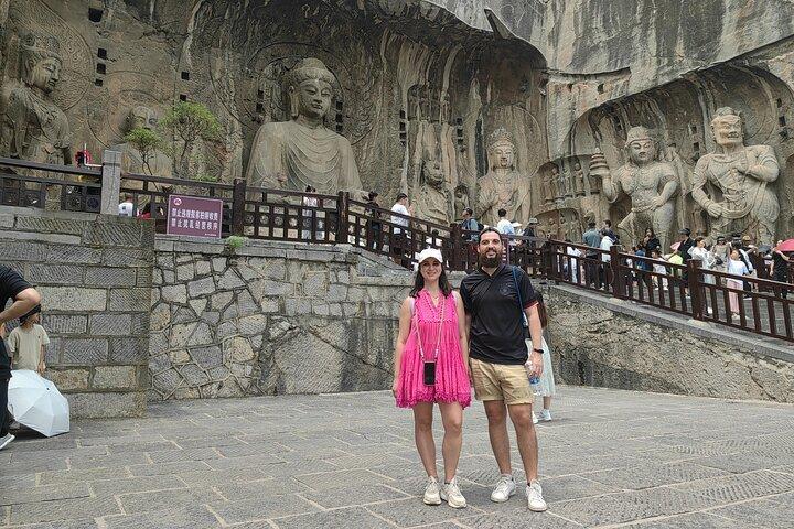 Excursion privée d'une journée à Luoyang Longmen et Shaolin au départ de Xian en train HSR