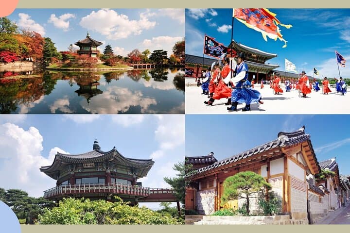 Seoul: Gyeongbok Palace, Hanok Village, and Gwangjang Tour
