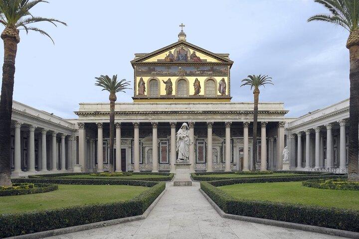 Roma : Visita las principales basílicas papales con conductor privado