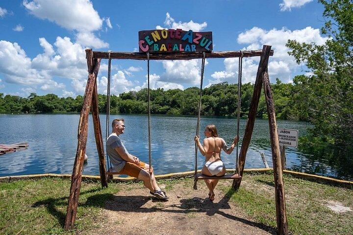 Tour Bacalar: Cidade Mágica e Lagoa dos 7 Cores