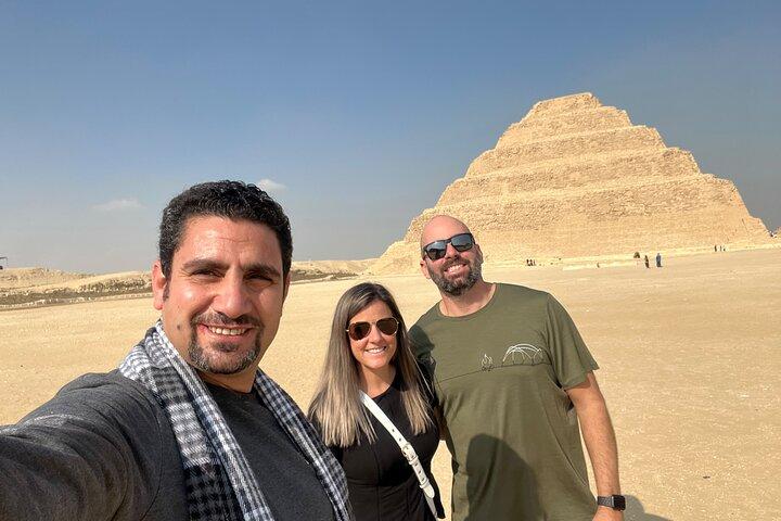 Saqqara, Memphis & Dahshur Private Day Tour with Lunch