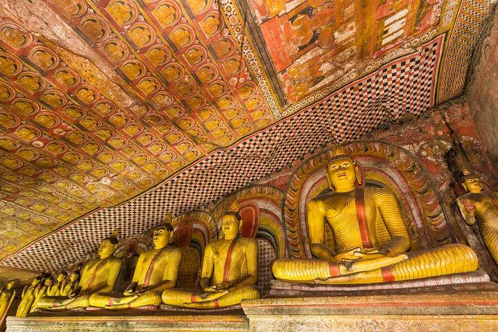 Excursión de un día a Sigiriya y Dambulla desde Kalutara Todo Incluido