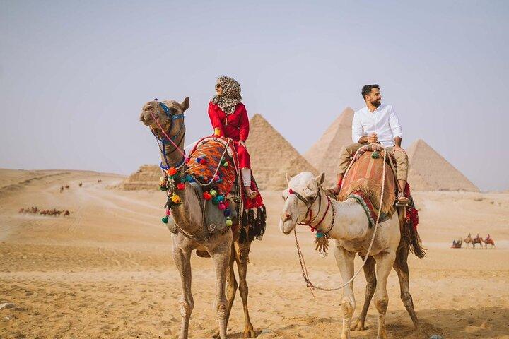 Giza Pyramids Sphinx privat rundtur med en kamerafotograf
