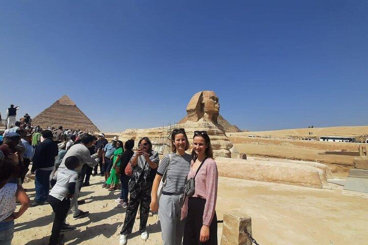 Giza Pyramids Sphinx privat rundtur med en kamerafotograf