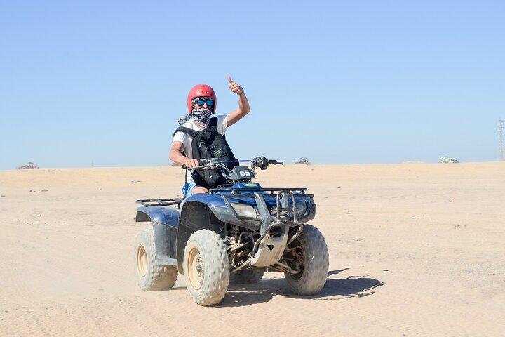 Hurghada Safari ATV Quad Cykling, Buggy, Jeep, Middag og Show