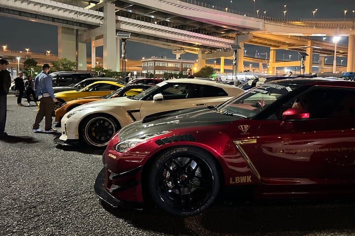 Tokyo JDM Car Meet Experience in Daikoku PA