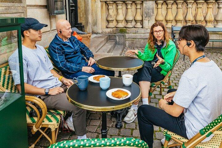 Tour combinato di 3 ore di cibo e e-bike guidato a Copenaghen