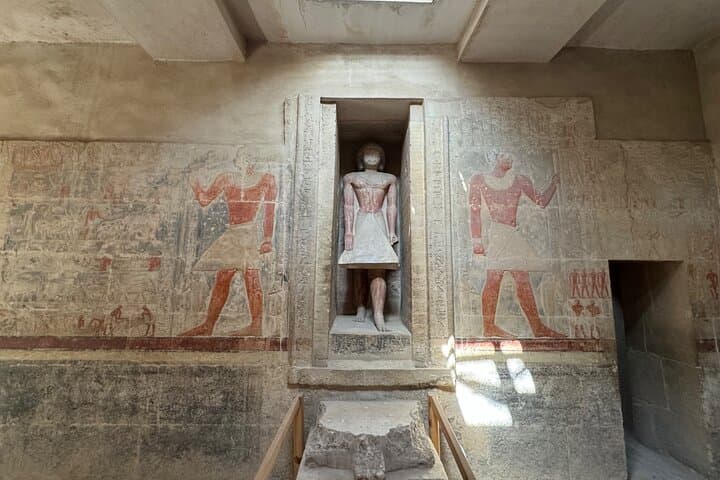 Saqqara Memphis and Dahshur Adventure with Hidden Tombs
