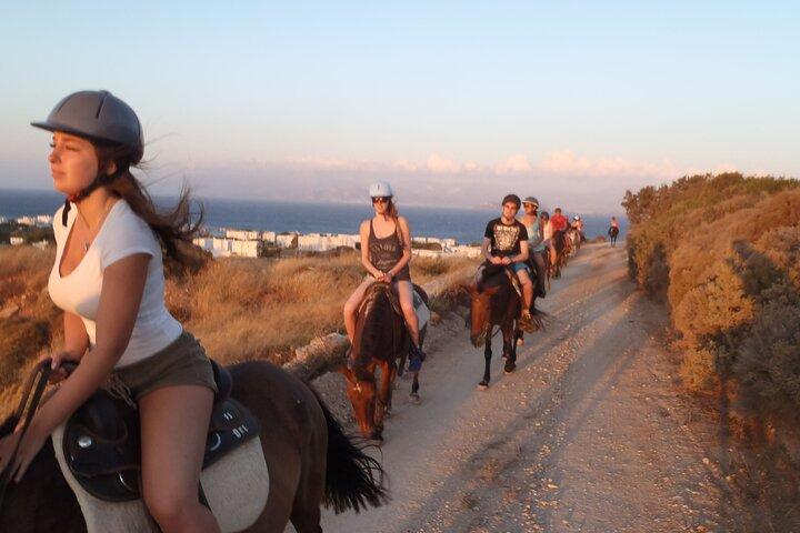 Gouden uur galop: Avondrit in Paros