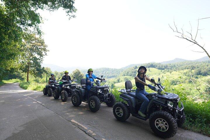 Chiang Mai ATV Mae Wang Jungle Beauty, Waterfall- Raft & Elephant