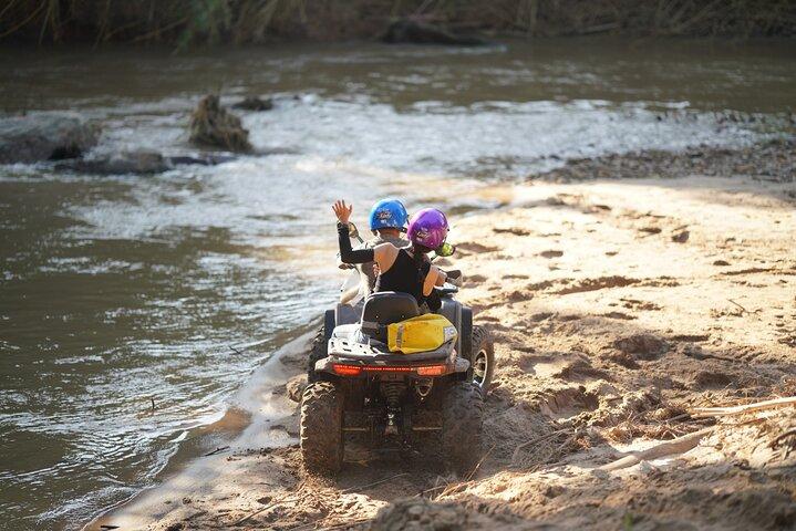 ATV 1,5 Std. + Tribe Village Wasserfall + Rafting + Elephat & Mittagessen Ausflug