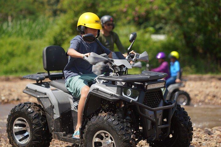 ATV 1,5 Std. + Tribe Village Wasserfall + Rafting + Elephat & Mittagessen Ausflug