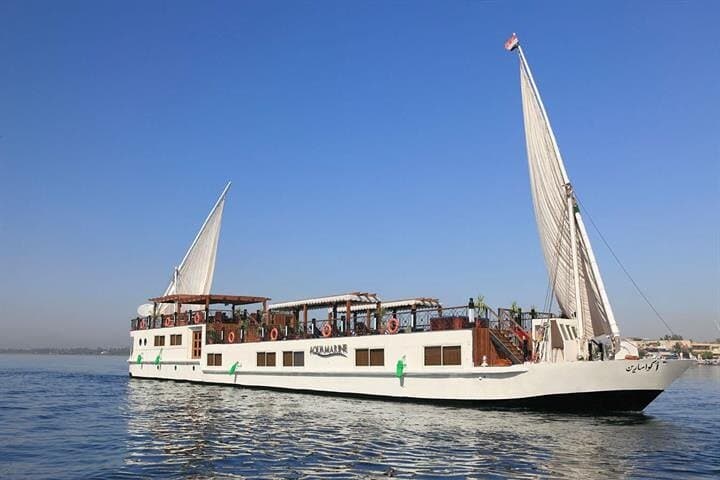 5 days Dahabiya Nile cruise with Private Excursions from Luxor
