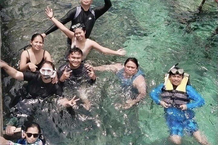 Visite privée de Cebu 3 îles Hopping Gilutungan Caohagan Nalusuan
