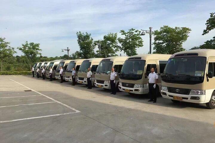 Privétransfer van en naar de internationale luchthaven van Xi'an vanaf City Hotels