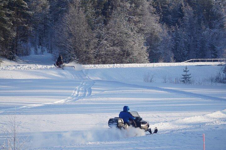 Tour en moto de nieve