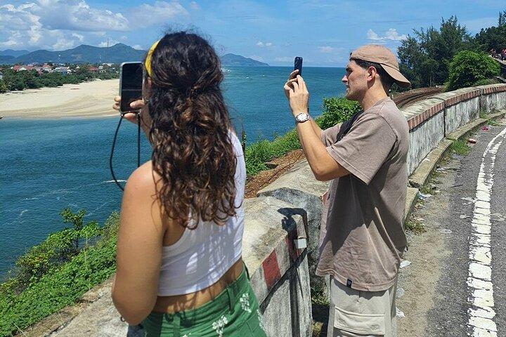 Hoi An til Hue med privat bil med engelsk chauffør og naturskønne stop