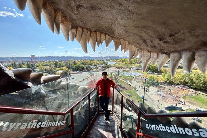 Drumheller : Visite privée du meilleur des Badlands et des dinosaures