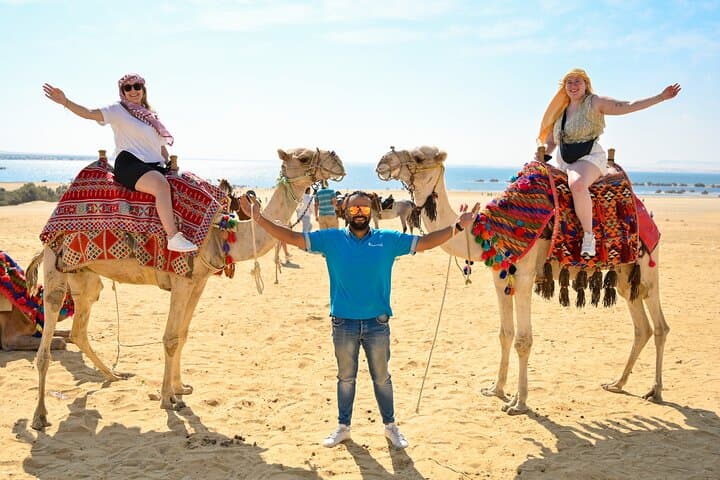 From Cairo 4x4 Safari, Camel Ride, Magic Lake, Waterfalls & Lunch