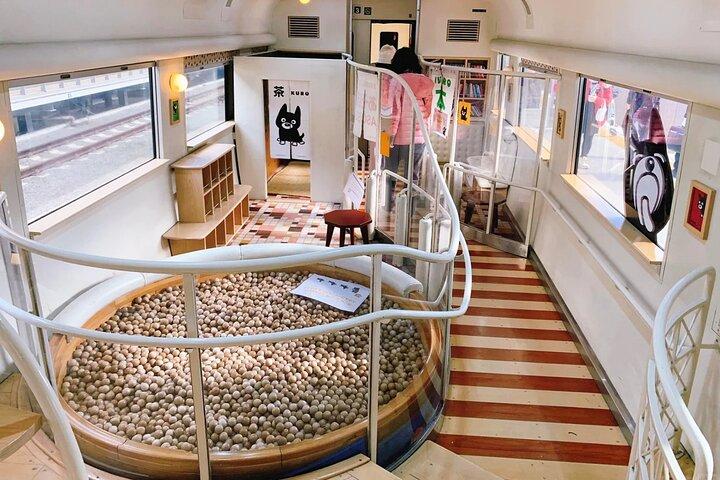 九州日帰りツアー:阿蘇少年観光列車、阿蘇火山、熊本城