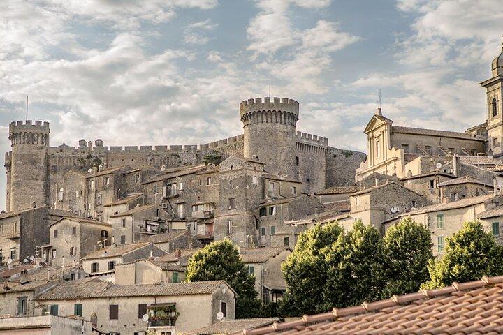 Bracciano lake experience with private mercedes vehicle