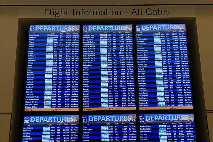 Transfer privato da Downtown Hotels a Aeroporto SLC