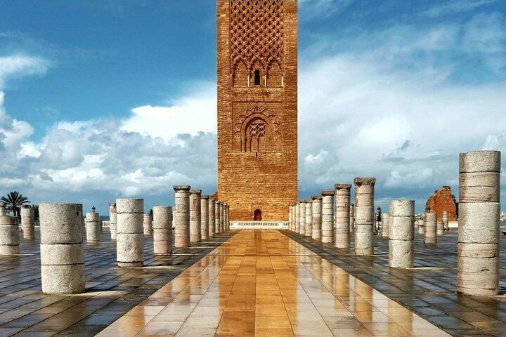 Private Casablanca-Rabat Tour Mosque & Chellah Tickets inklusive