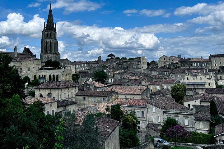 Saint-Émilion e Médoc: giornata intera con degustazioni e guida WSET