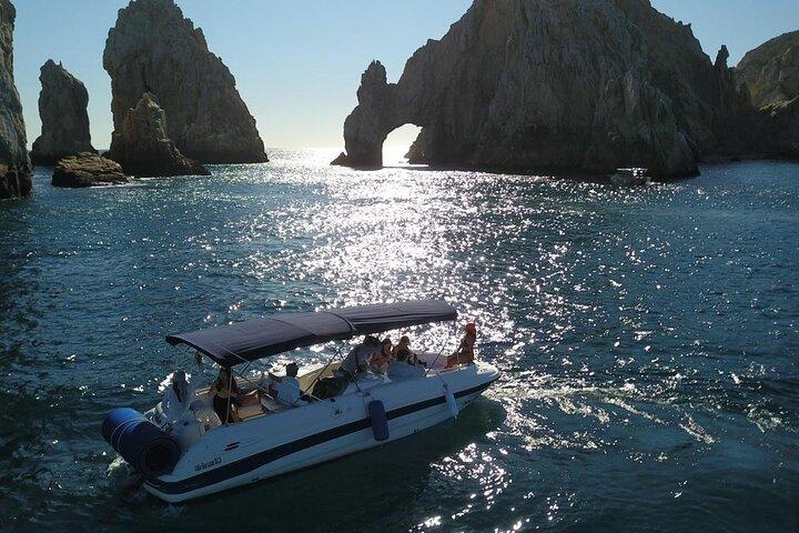Tour privado en yate por Cabo : El Arco, Lobos Marinos y Playas Escénicas