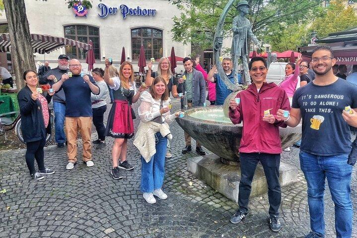 Pranzo come la gente del posto: tour gastronomico ORIGINALE del Viktualienmarkt di Monaco