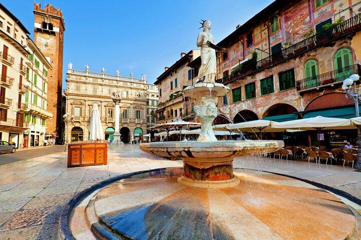 Visite privée de Vérone au départ de Milan avec visite de cave