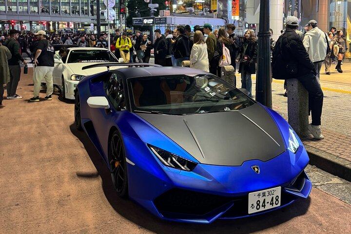 Excursão privada de Lamborghini em Tokyo,Daikoku PA JDM