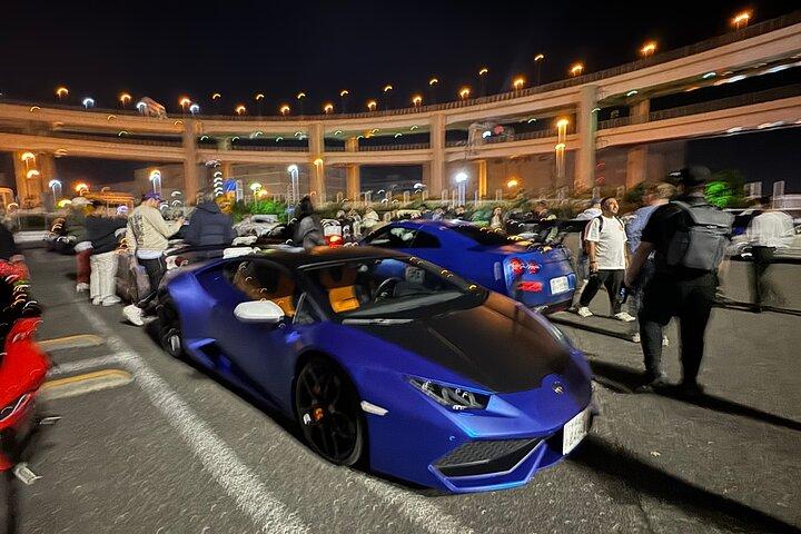Excursão privada de Lamborghini em Tokyo,Daikoku PA JDM