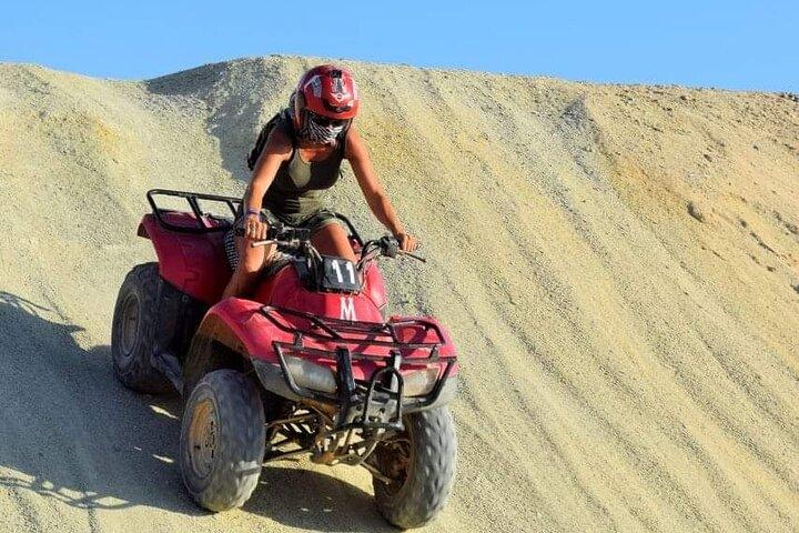 Hurghada Sunset Desert Safari ATV Quad Camel Ride Beduinengrill