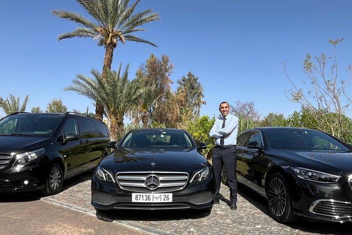 Private chauffeur for a full day in Marrakech