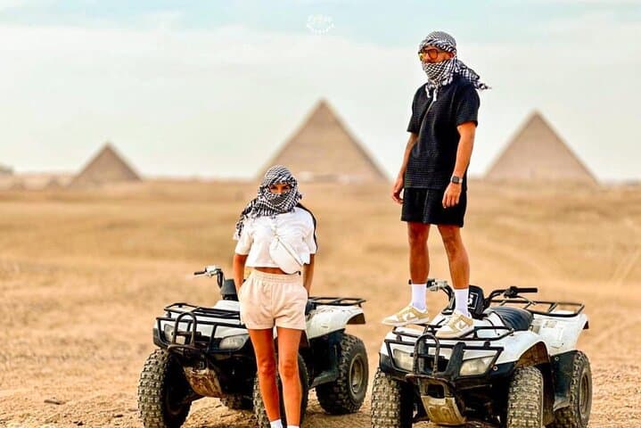 Giza Pyramids Tour & Photoshoot, Camel and ATV Ride