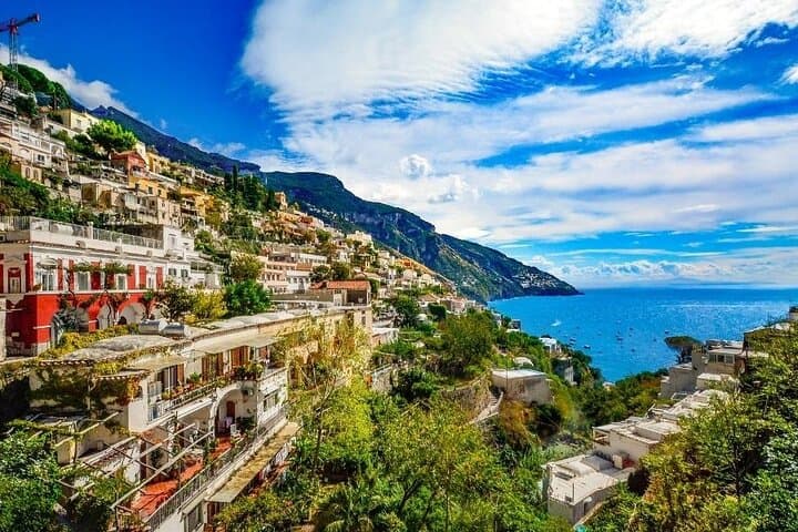 Pompeii & Sorrento Full-Day Tour from Naples+Skip-the-Line+Lunch